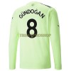 Original Fußballtrikot Manchester City Gundogan 8 Ausweichtrikot 2022-23 Langarm Für Herren